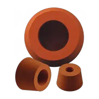 Silicone Rubber Hollow Tapered Plugs