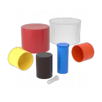 Straight Plastic Caps