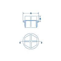 British Standard Pipe Sealing Plug