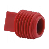 Polypropylene Plastic Square Head Plugs for NPT Threads