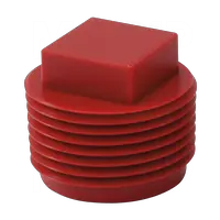 Plastic Square Head Bolt for NPT Threads