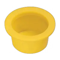 Thick Wide Flange Plug Caps