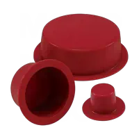 Wide Flange Tapered Plastic Plug Caps