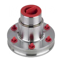 Plastic Center Pull Plugs Center Pull Plugs with Wide Flanges
