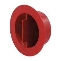 Plastic Component Protection Plastic Center Pull Plugs with Wide Brim