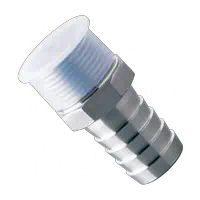 Metric Threads - Flanged Plastic Caps Flanged Plastic Fittings