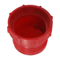Flat-Faced O-Ring Plug Caps (Polyethylene Plastic) Threaded Plastic Plugs for Flat-Faced O-Ring Fittings