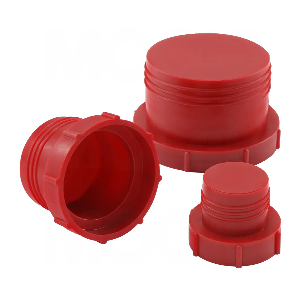FOP Threaded Plastic Plugs for Flat-Faced O-Ring Fittings Threaded Plastic Plugs for Flat-Faced O-Ring Fittings