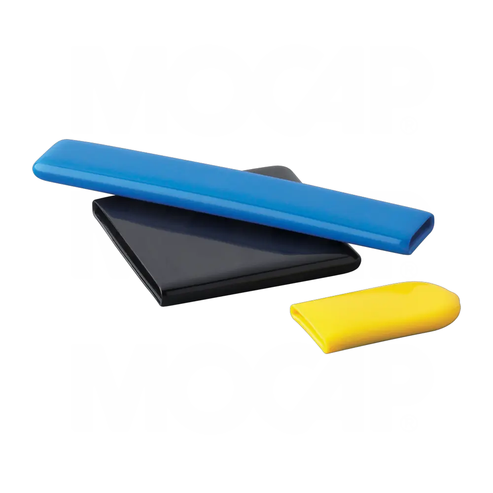 Flat Vinyl Plastic Caps and Grips for Product Finishing and Appearance