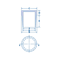 General Purpose Fittings for Type L and M Tubing Type L and M Tubing Plastic Stopper