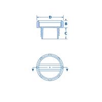 General Purpose Plugs for BSP Threads