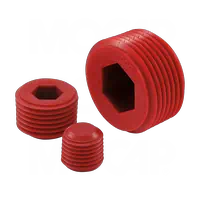 MOCAP - Hex Socket Plugs for NPT Threads