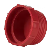 Plastic Inverted Flared Fittings Threaded Plastic Plugs for boss-type fittings