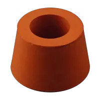 Tapered Hollow Rubber Plugs