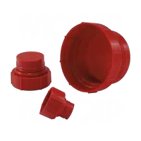 Threaded Plastic Plugs for Straight Thread O-Ring Ports Threaded Plastic Plugs for Straight Thread O-Ring Ports