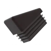 Rectangular Boot Caps for Metal Tubes