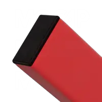 Rectangular Furniture Leg Plug Caps Floor protector for Metal chair legs