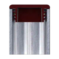 End Stopper for Rectangular Tubing Table and Chair Glide