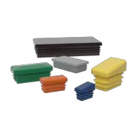 Plastic Rectangular Tubing Plugs Patio Furniture Replacement parts