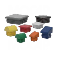 Square Plastic Tubing Plugs (Metric or Statndard) Patio Furniture Replacement Cap