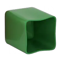 Square Plastic Caps Square Rubber Cap