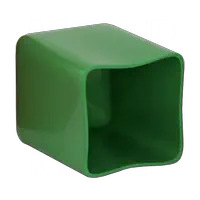 Square Rubber Caps