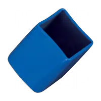 Plastic Square End Caps Colored Rubber Masking Caps