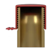 Plastic Caps for NPT Threads with Tear Tab NPT Thread Protection Cap