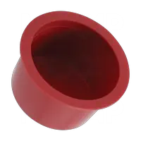 Tapered Cap/Plug - Red LDPE