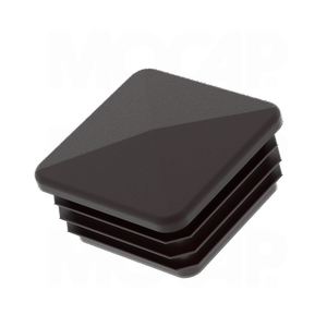 Square Tubing Plugs with Pyramid Top Plugs for Square Tubes (Pyramid)